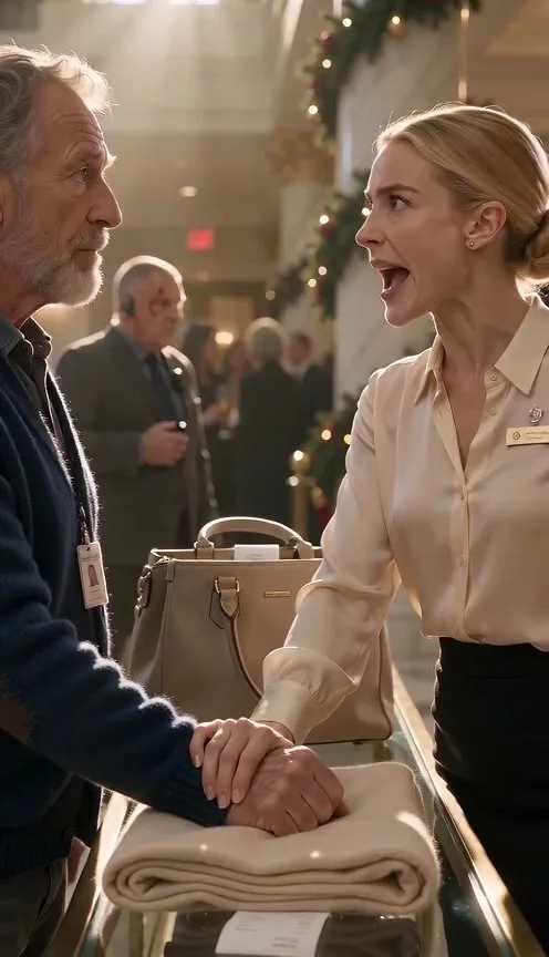 She Grabbed His Wrist at the Cashmere Counter - Then His Hidden Badge Flipped Face-Up
