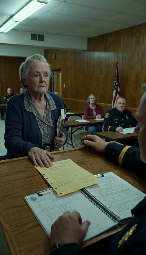 The Fire Chief Blamed Her Wiring - Then the Widow Laid His Own Handwriting on the Podium